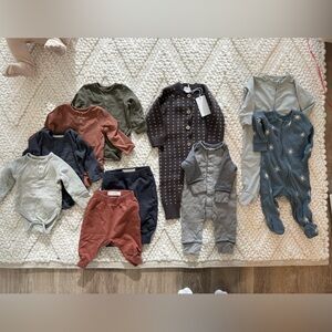 Baby clothing lot, size 0/3mo